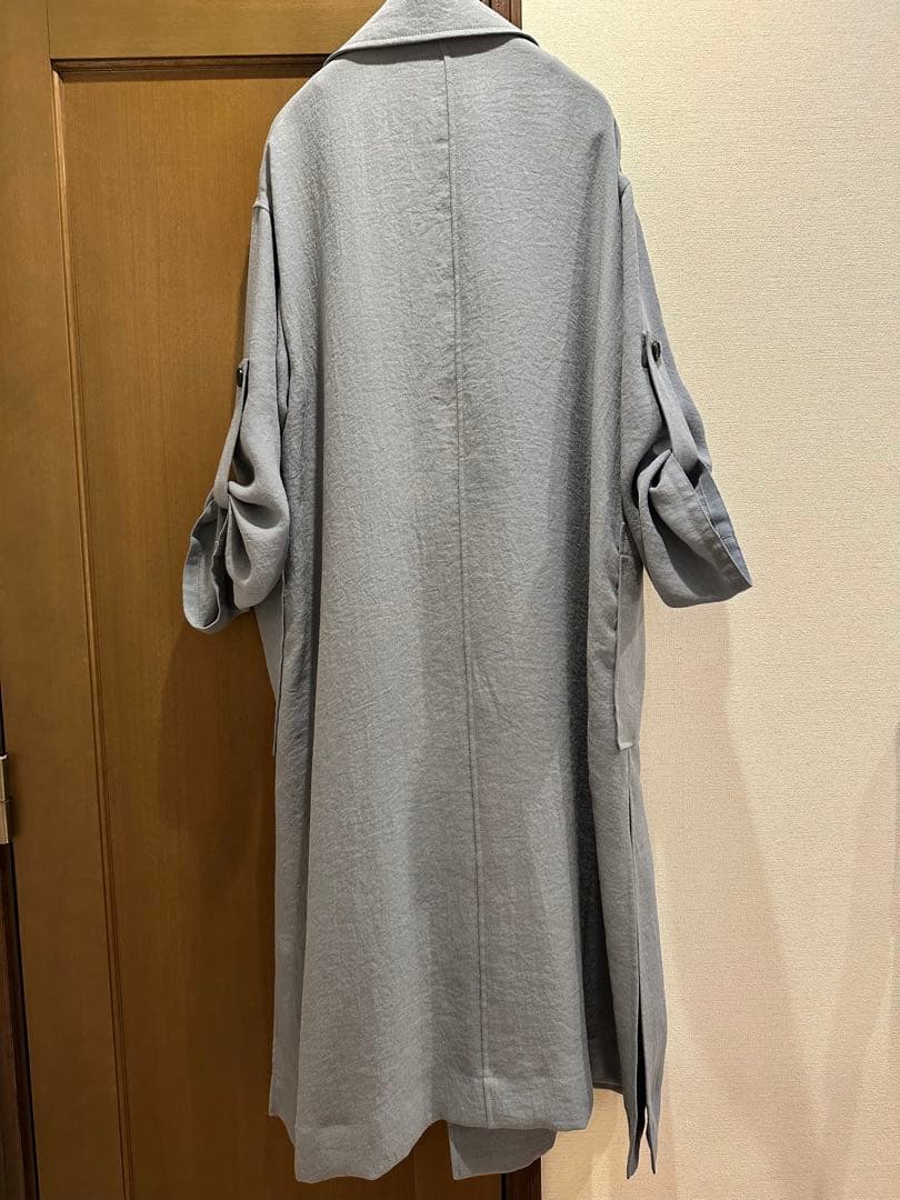Spick & Spanビッグカラーガウンコート