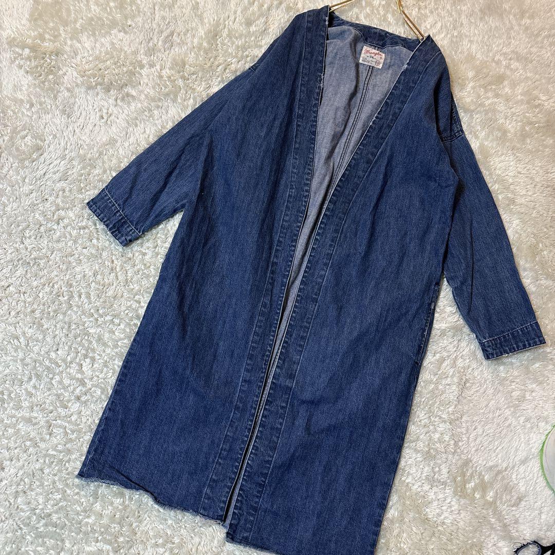 RonHerman × Wrangler カットオフ　デニムガウンコート
