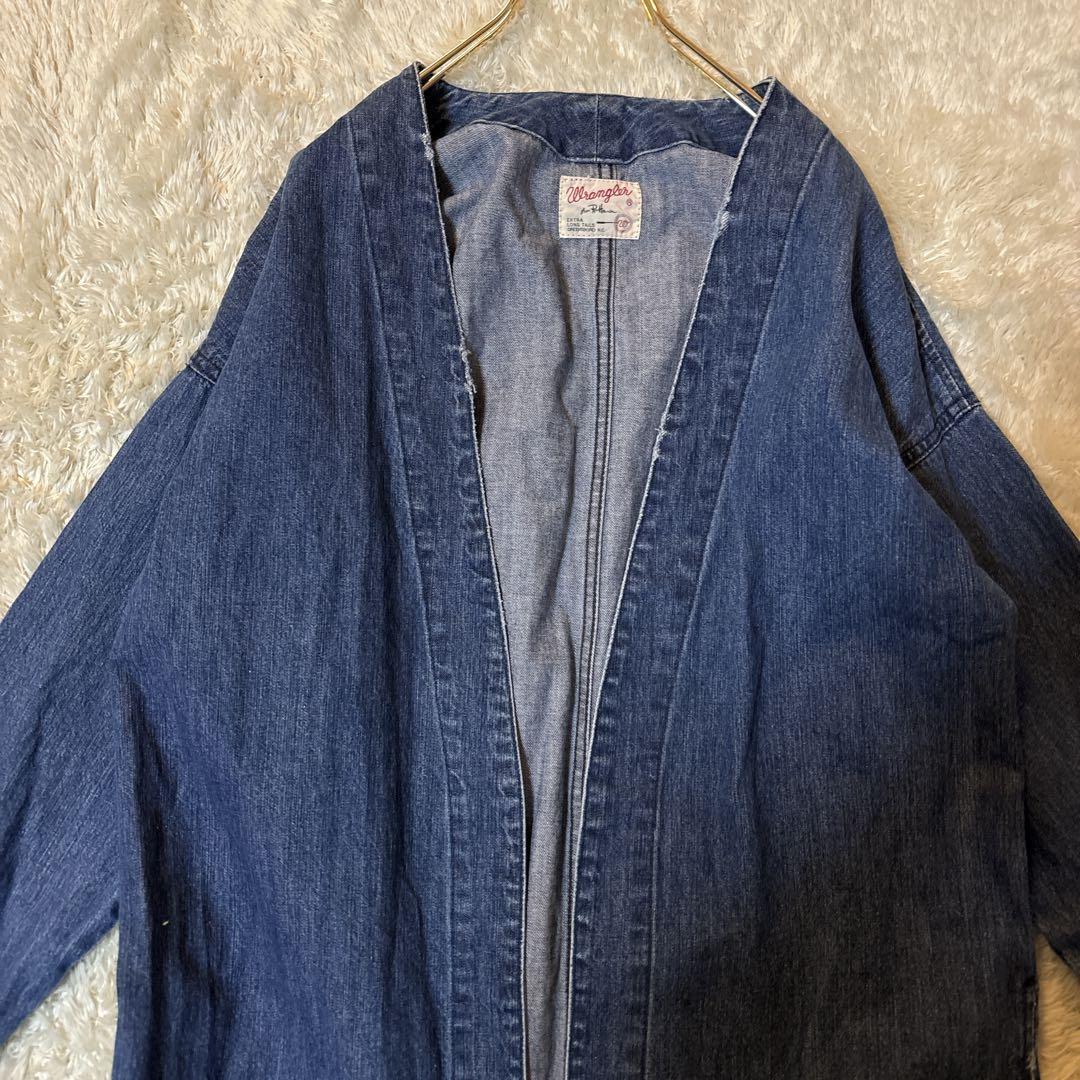 RonHerman × Wrangler カットオフ　デニムガウンコート