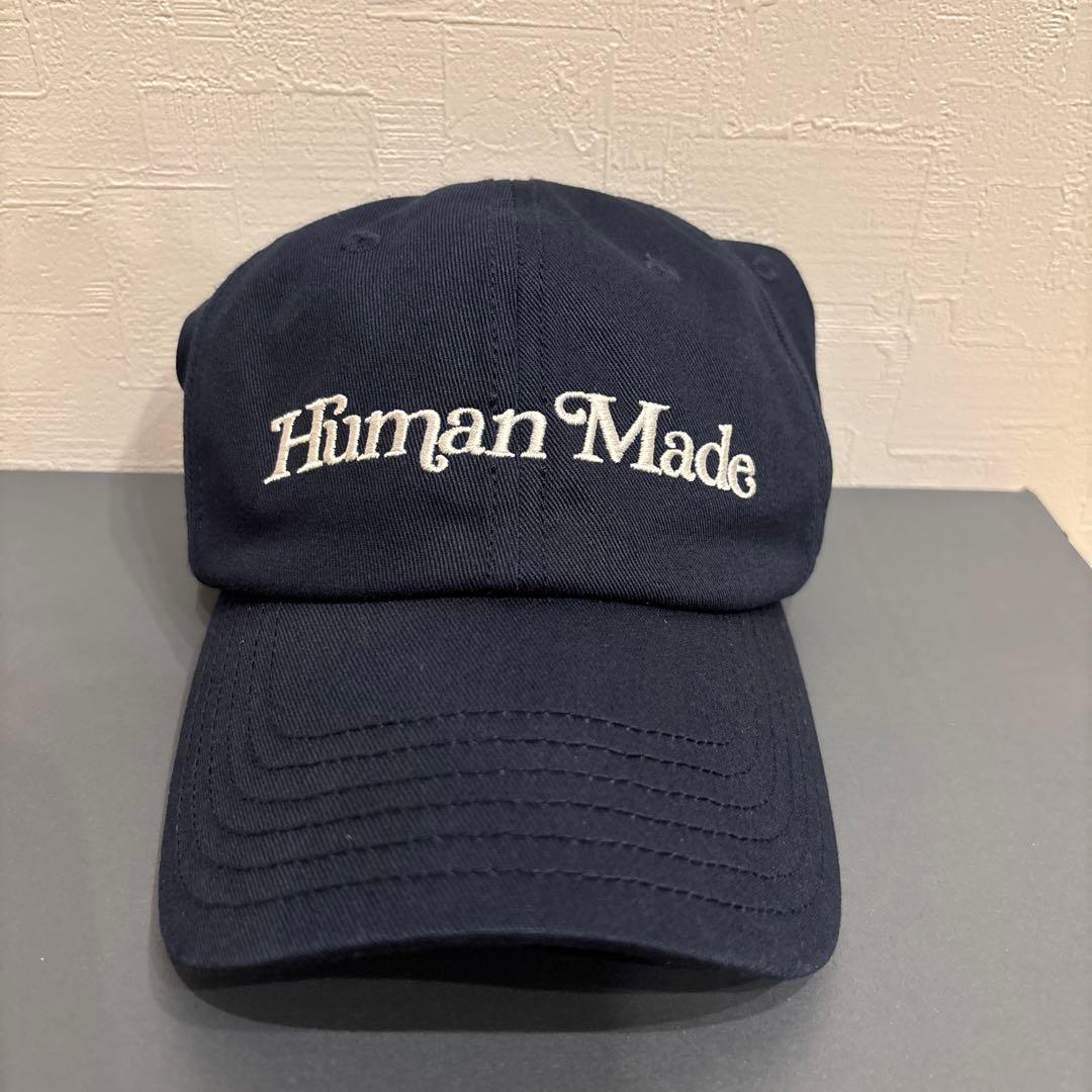 ゆ*き様 Human Made×GIRLS DON'T CRY キャップ　ネイビ
