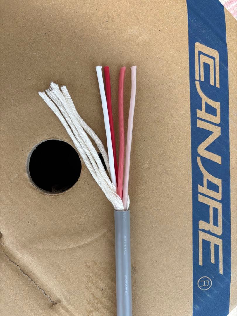 カナレ　スピーカーケーブル 4S11G 9.5m(新品未使用品)