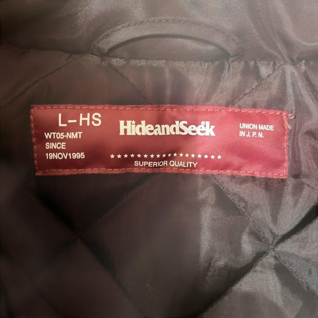 HideandSeek ブラック ジャンパー Lサイズ