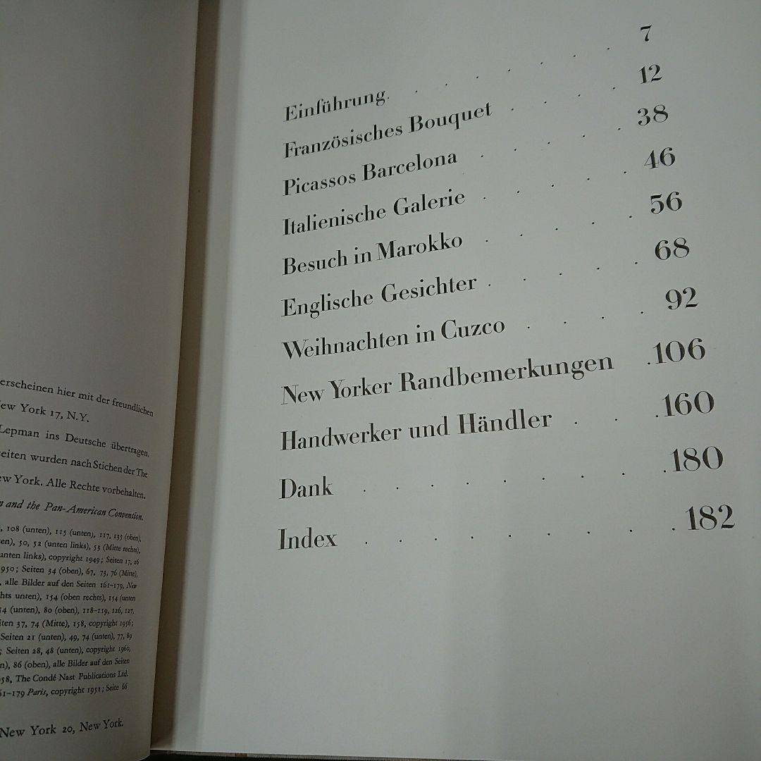 洋書 AUGEN-BLICKE IRVING PENN