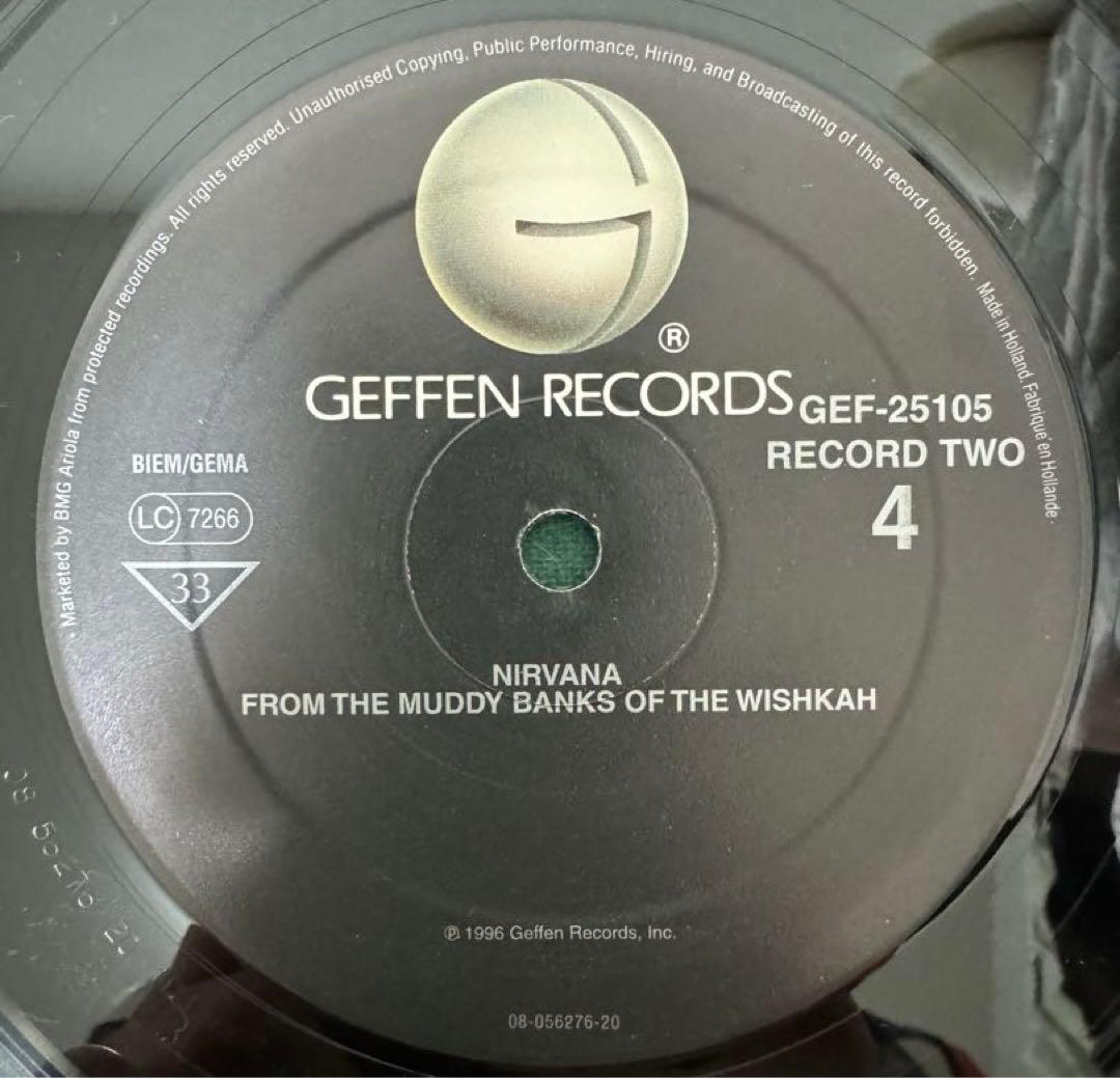 NIRVANA レコード　美品　チケット　ポスター　ブックレット付き