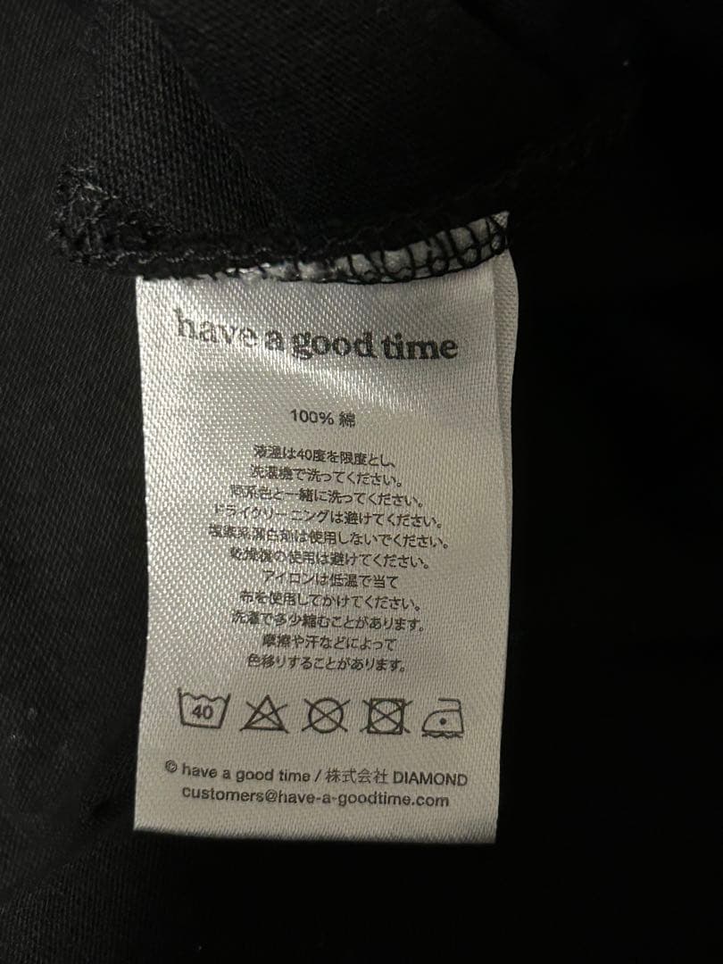 have a good time Tシャツ 黒 Sサイズ