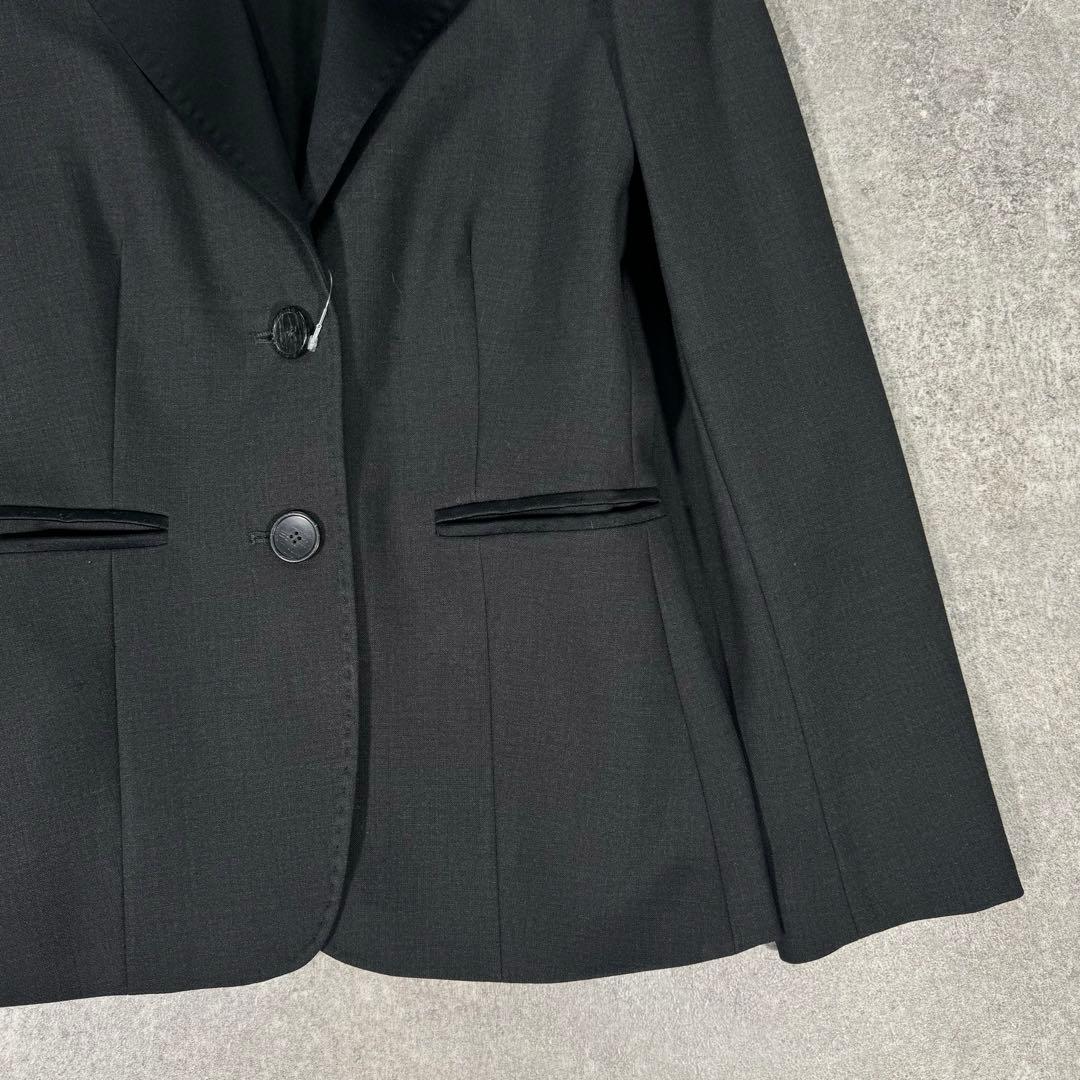 Max Mara 白タグ　テーラードジャケット　ピークドラペル　36 サテン