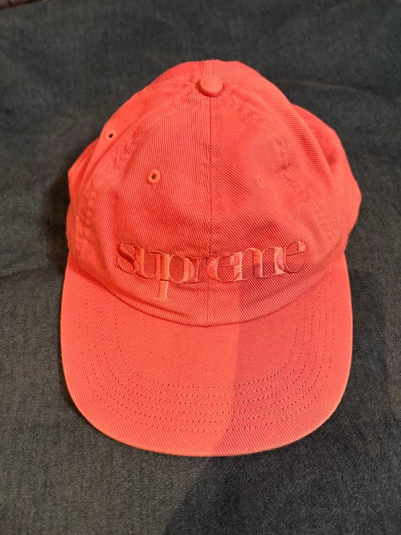 supreme(シュプリーム) ピンクキャップ　帽子