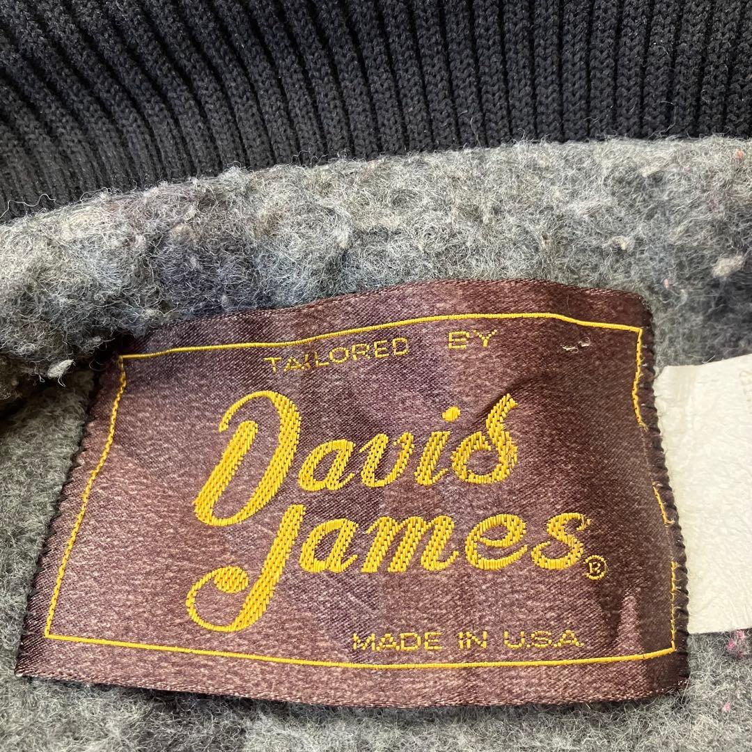 80s USA製 David James ネイティブ柄 ボンバージャケット M