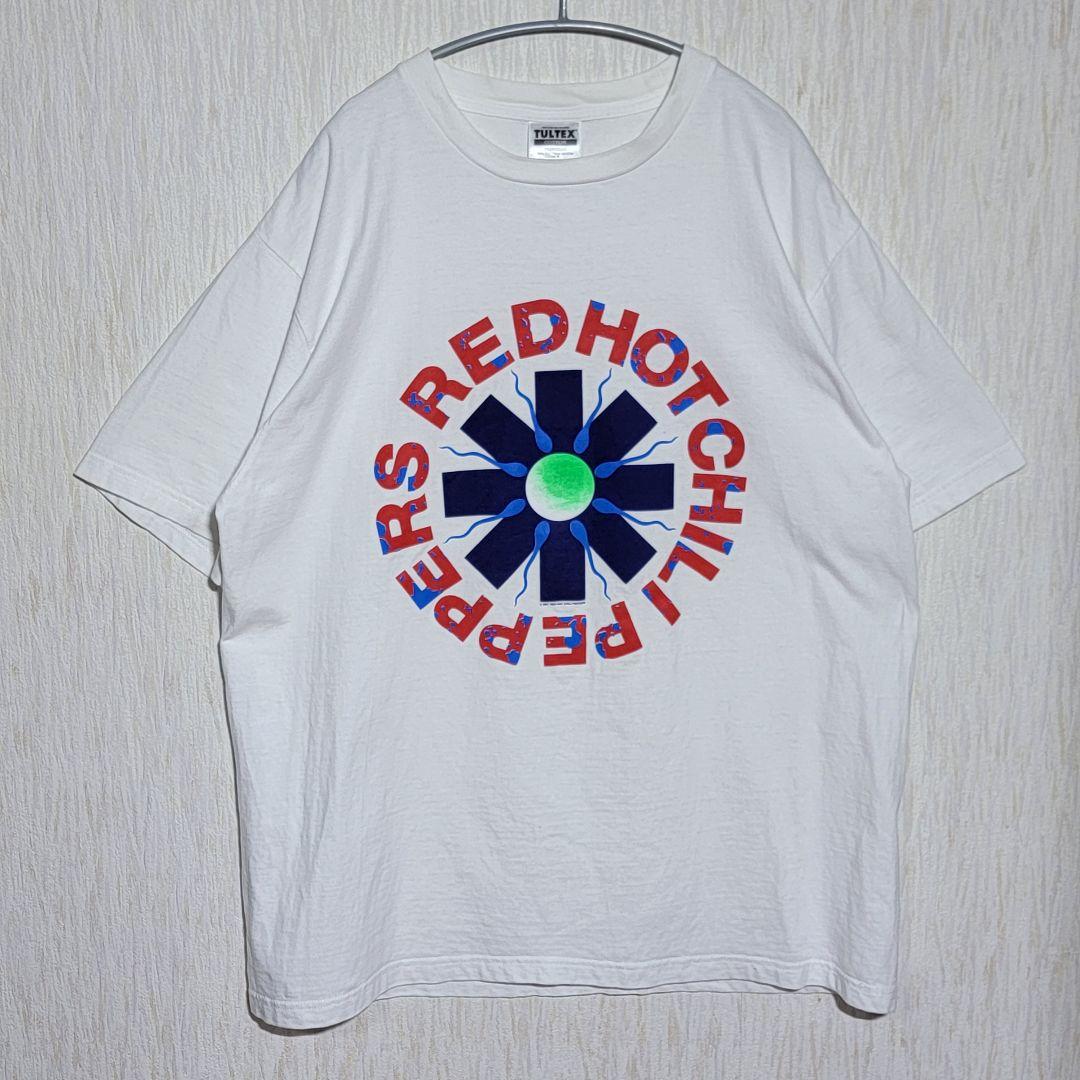 【レッドホットチリペッパーズ】RHCP　レッチリ　プリント　Tシャツ　XL