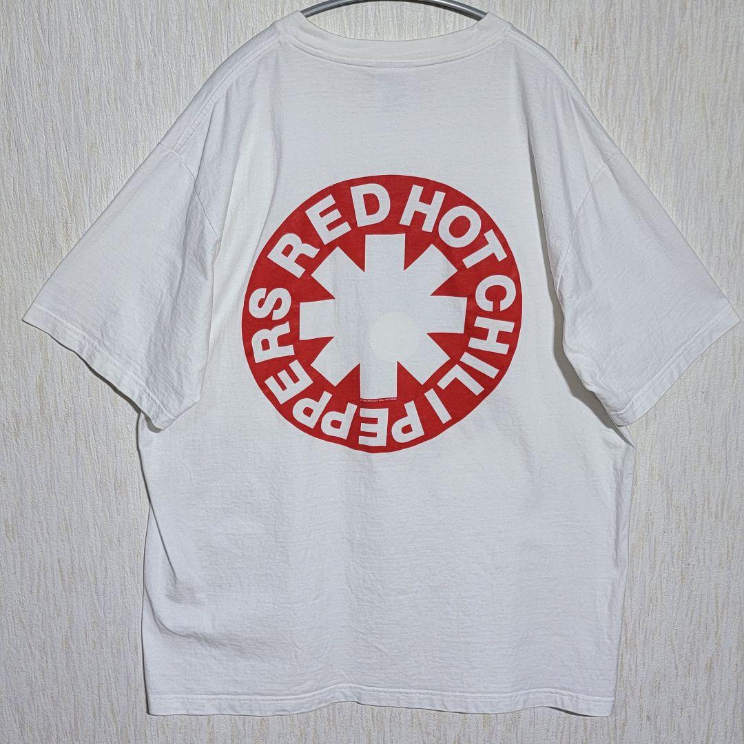 【レッドホットチリペッパーズ】RHCP　レッチリ　プリント　Tシャツ　XL
