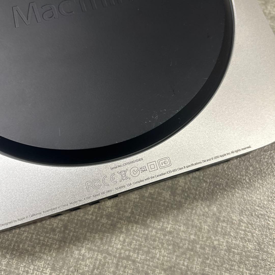 Macデスクトップ Apple Mac mini 2010 A1347 Core i7 512GB