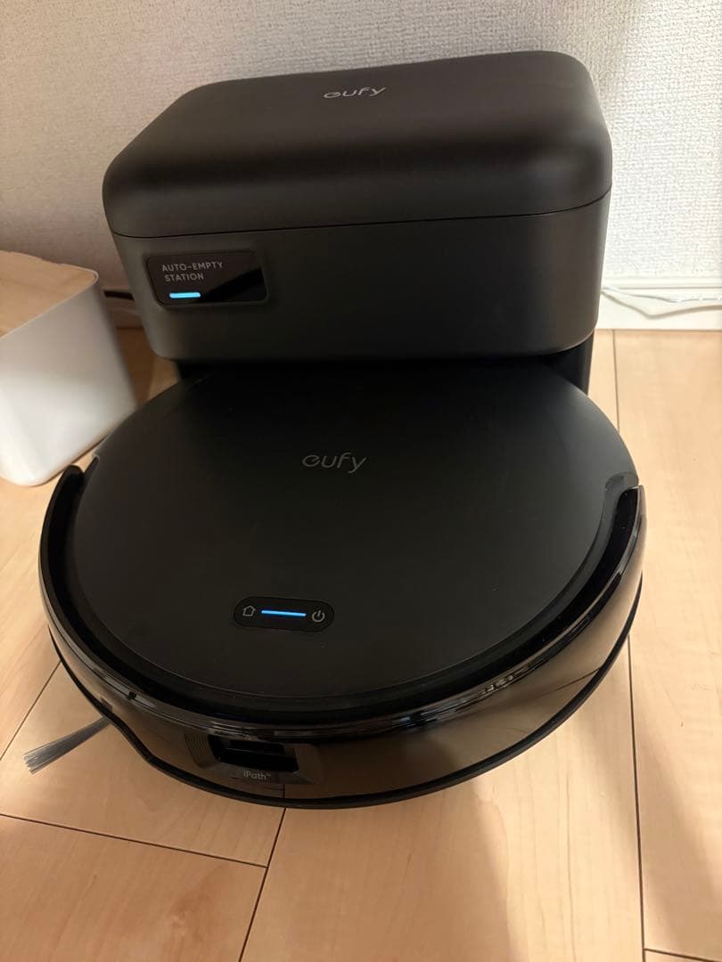 eufy C10 ロボット掃除機 本体 黒色 充電ドック付き