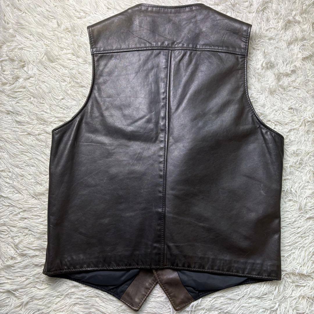 ジ*ン様 美品　90s OLD schott ショット USA製 本革 レザー