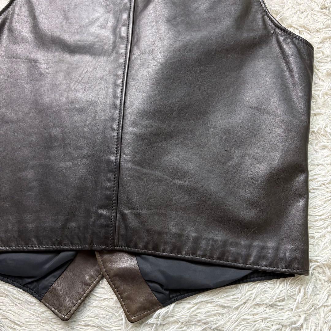 ジ*ン様 美品　90s OLD schott ショット USA製 本革 レザー