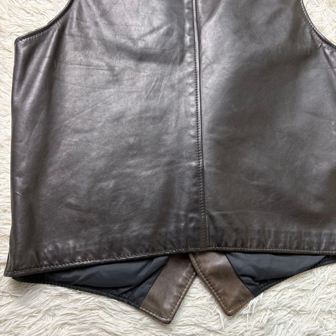 ジ*ン様 美品　90s OLD schott ショット USA製 本革 レザー