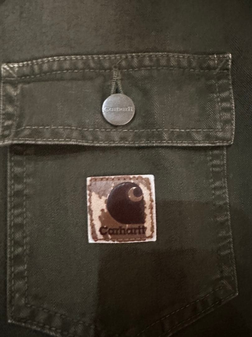 Carhartt カバーオール オリーブグリーン　希少サイズXL