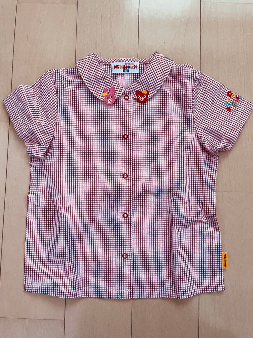 【MIKIHOUSE HOTBISCUITS】☆新品未使用セットアップワンピース