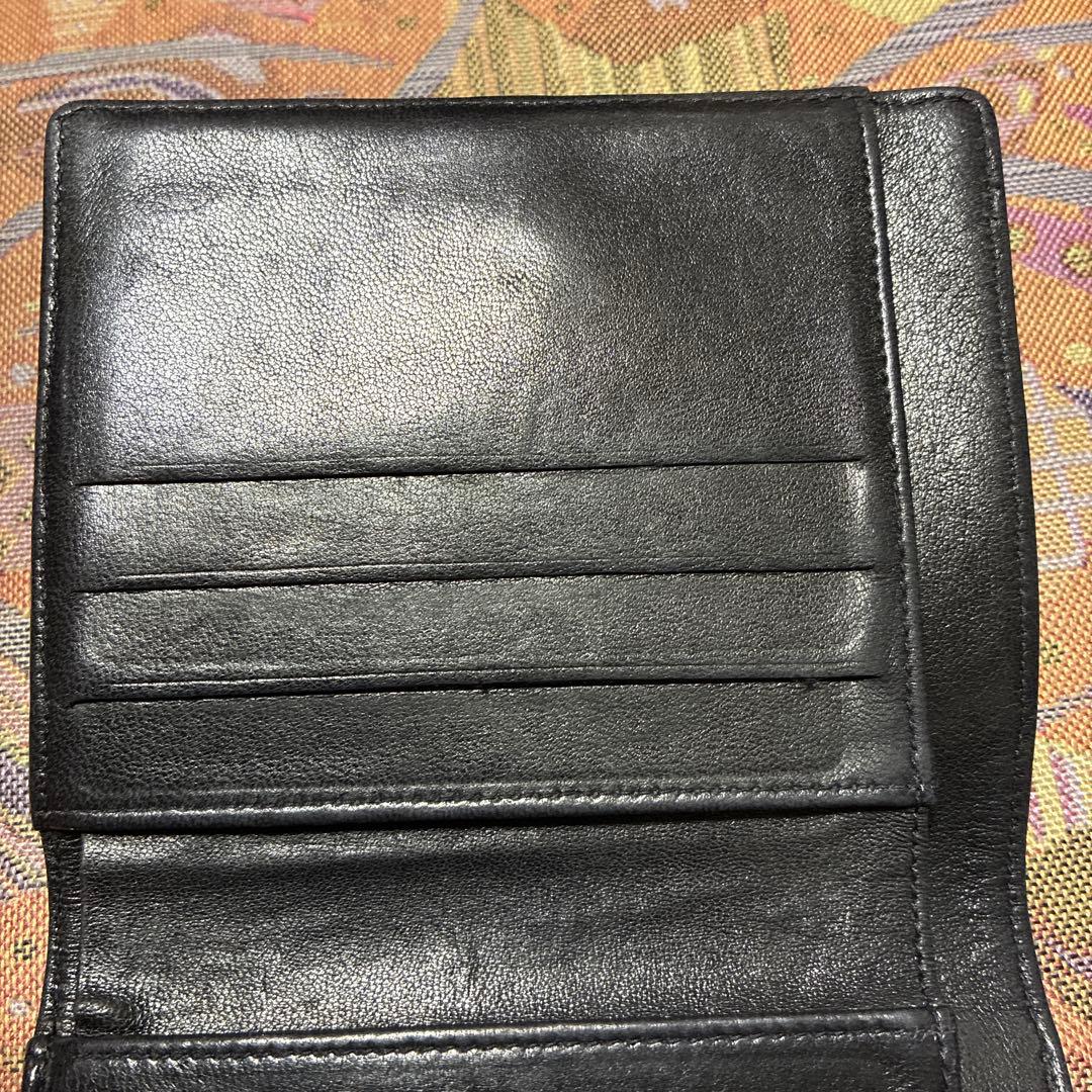 値下げです　CHANEL 二つ折　大きいココ　Wホック