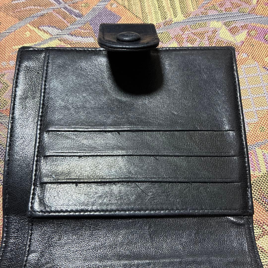 値下げです　CHANEL 二つ折　大きいココ　Wホック