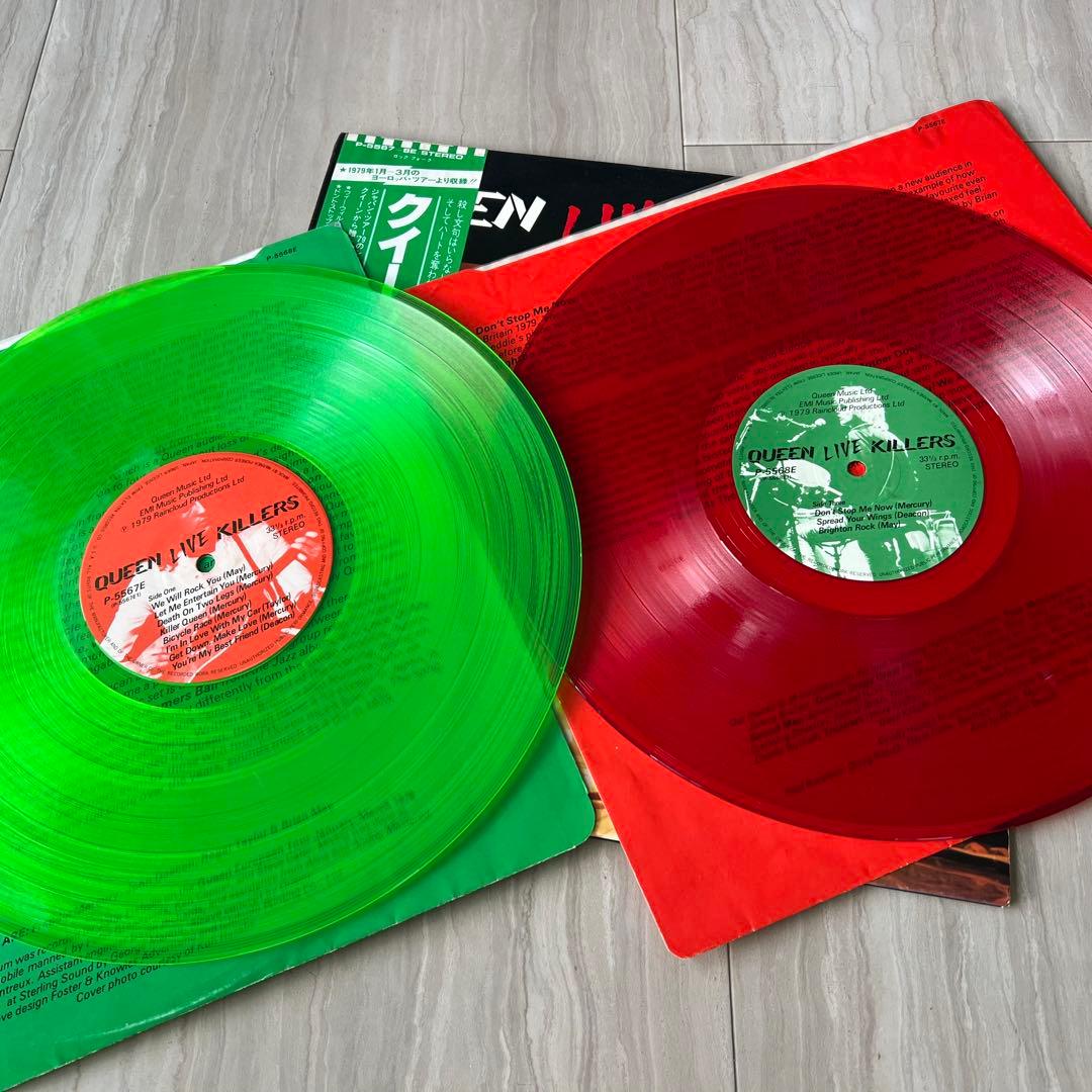 クイーン LIVE KILLERS LPレコード