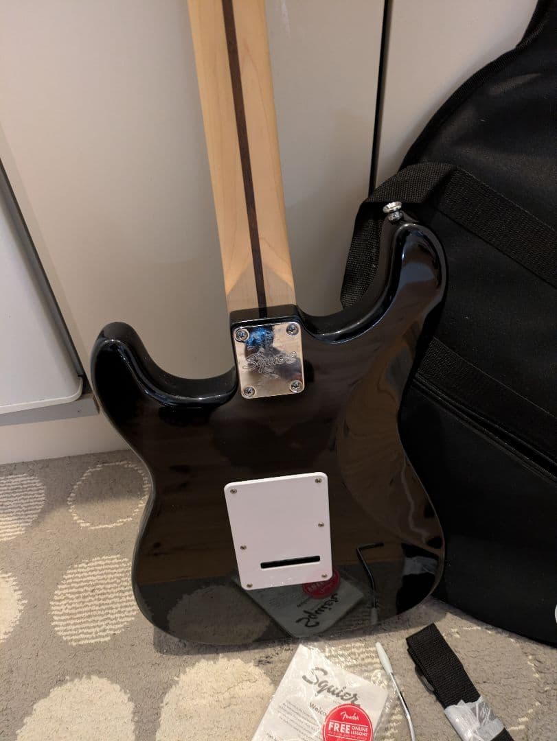 B*B様 Squier Stratocaster ケース付き、アクセサリー