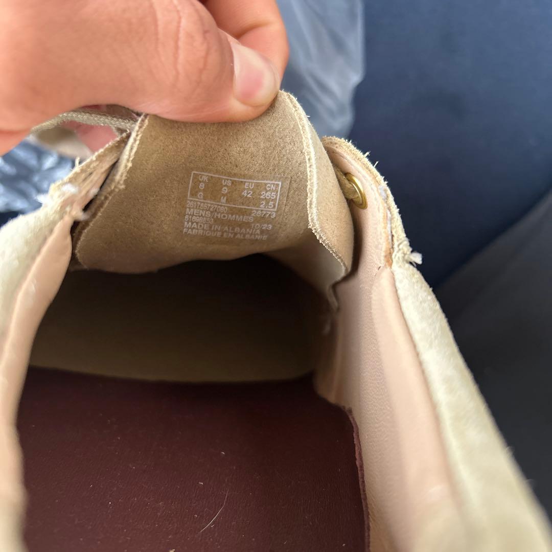 Clarks ワラビー 26.5cm Wallabee Boat
