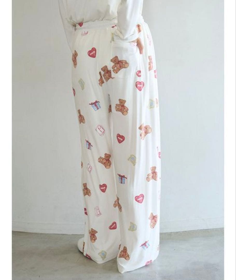 ＊未開封＊フェイバリット ワンポイント ロンT & ロングパンツ 上下セット