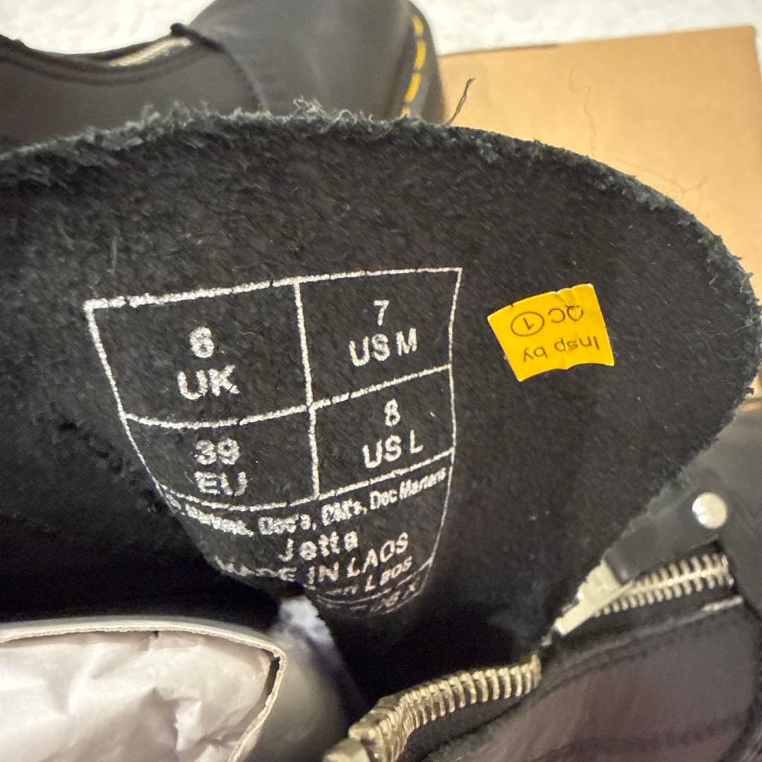 N*i様 Dr.Martens JETTA ジップアップブーツ 厚底　ドクターマ