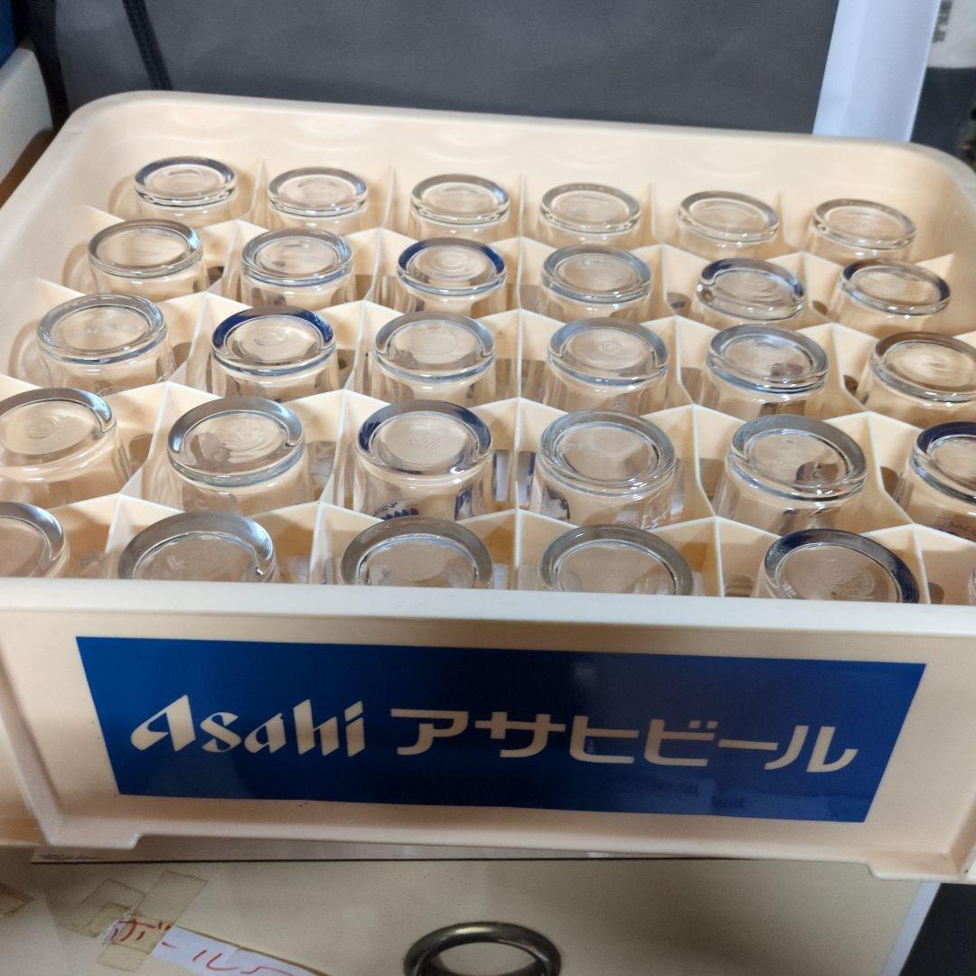 値下げAsahi アサヒビール グラスホルダー　ケース付き!