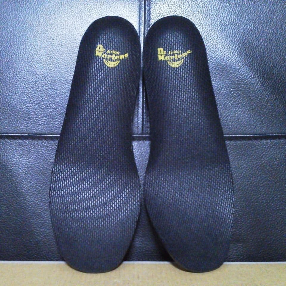 Dr.Martens JADON UK5 黒 厚底 8ホール 純正インソール