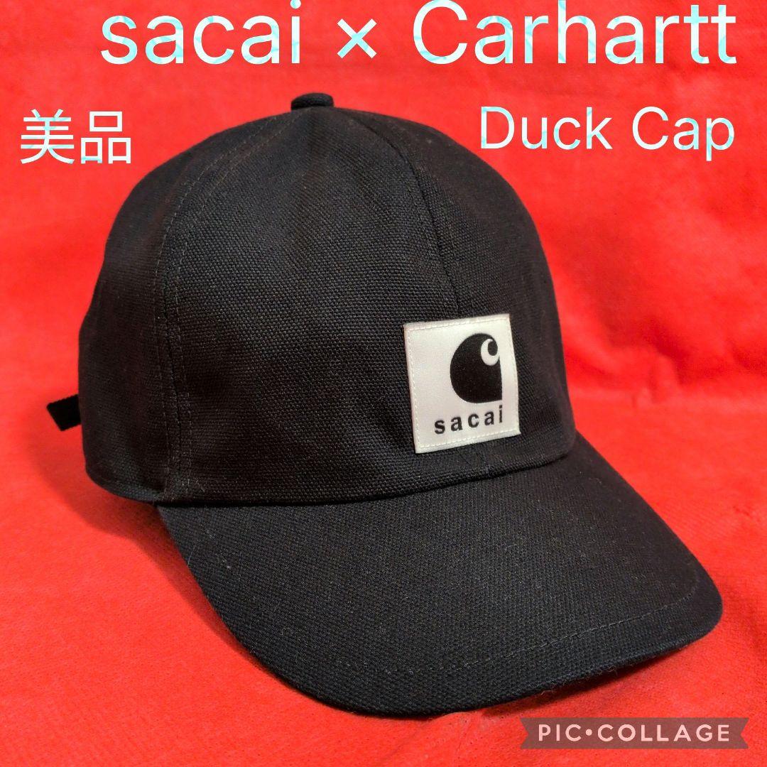 【美品】sacai × Carhartt WIP Duck Capダックキャップ