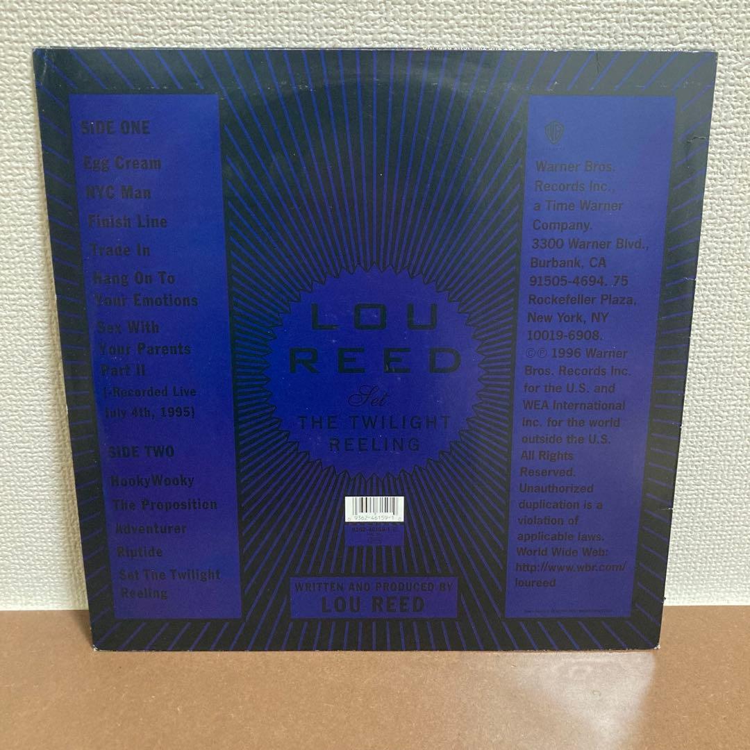 洋楽 Lou Reed - Set The Twilight Reeling LP