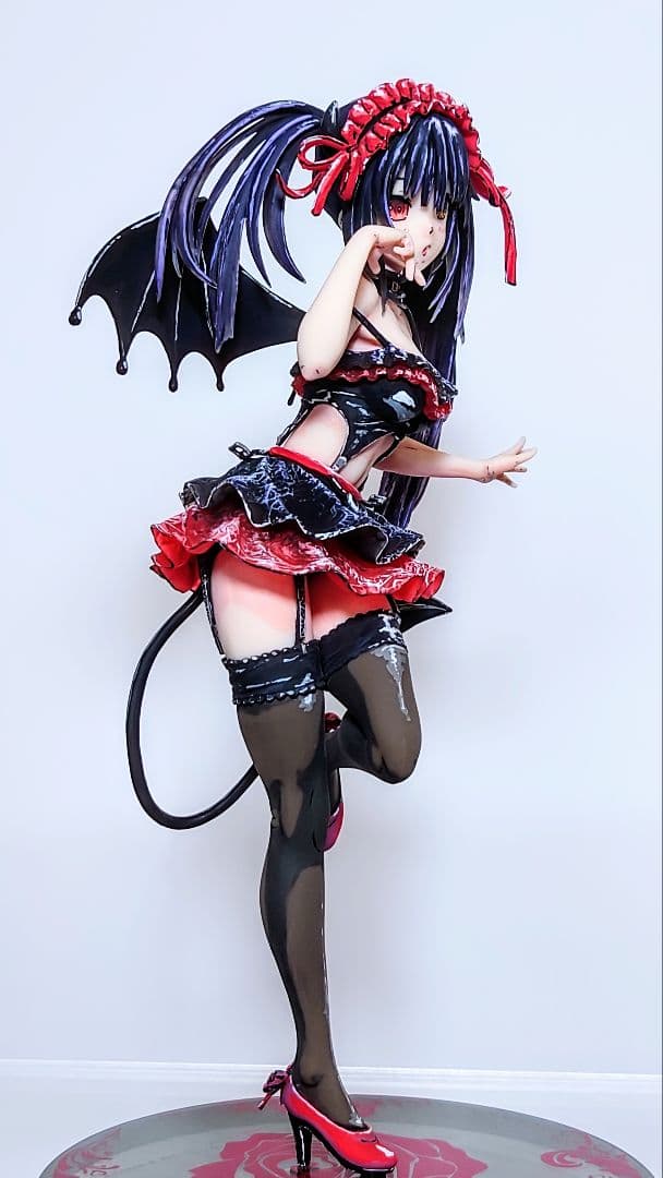 t*t様 デート・ア・ライブⅣ フィギュア 時崎狂三 小悪魔ver.〜 リペイン