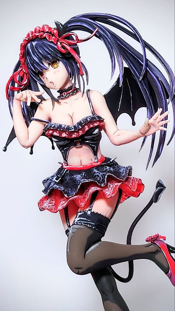 t*t様 デート・ア・ライブⅣ フィギュア 時崎狂三 小悪魔ver.〜 リペイン