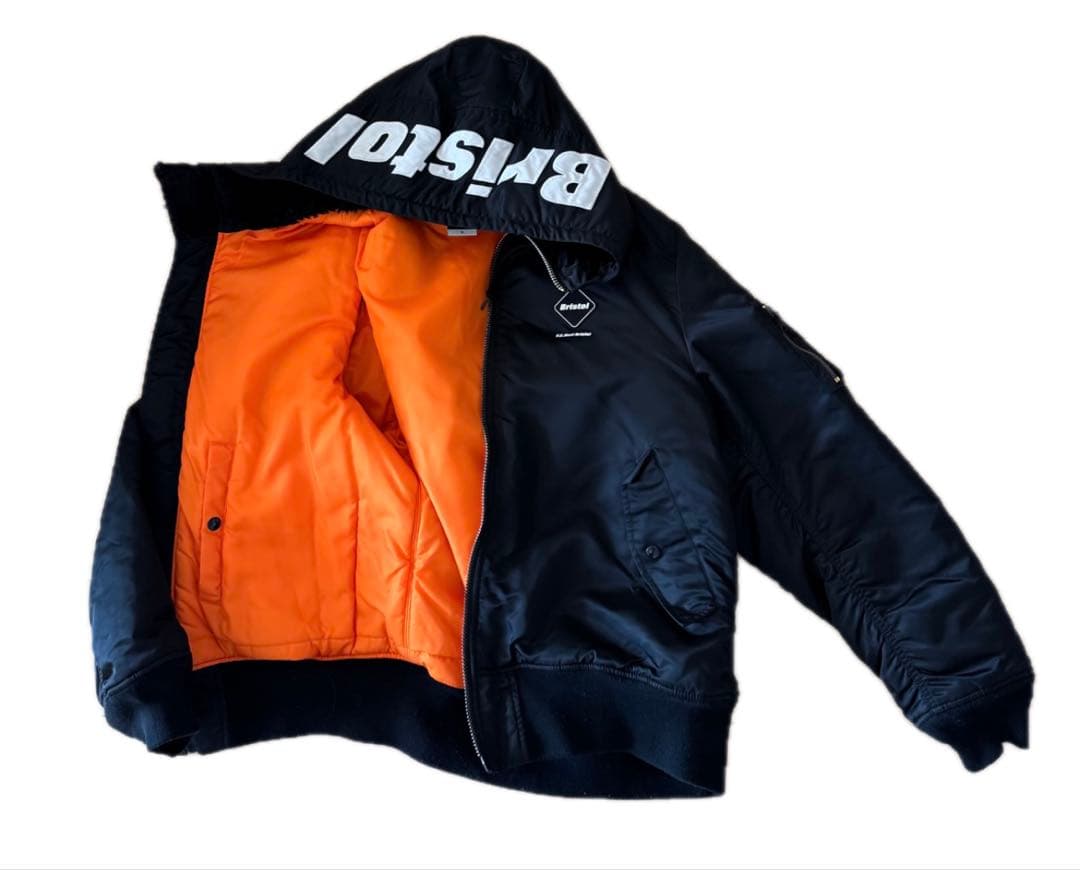 s*s様 希少XL/Bristol Alpha Hooded MA-1ジャケット