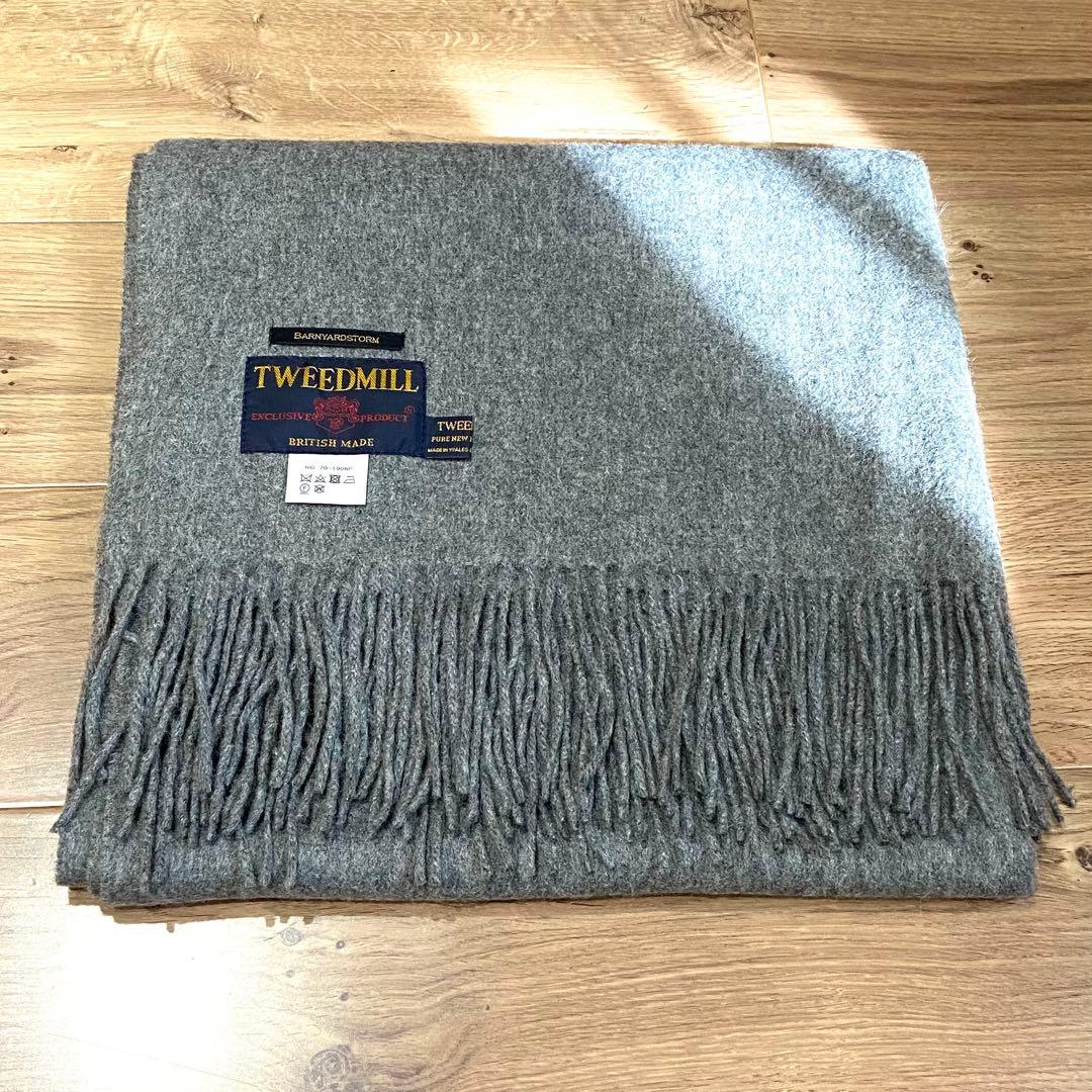 【美品】BARNYARDSTORM × TWEEDMILL ストール イギリス製