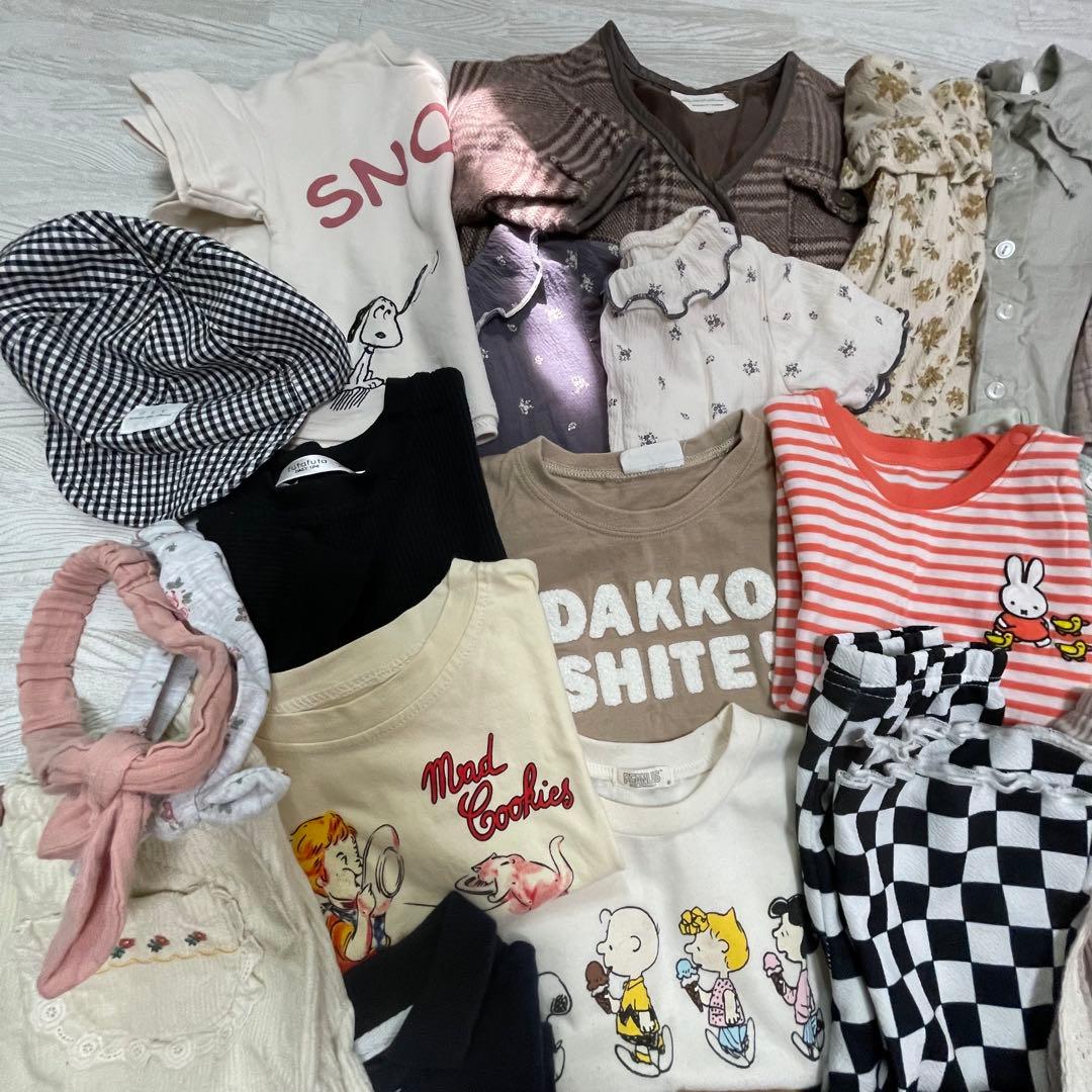 【大量】子供服 女の子 ベビー キッズ まとめ売り 68点 おまけ付き