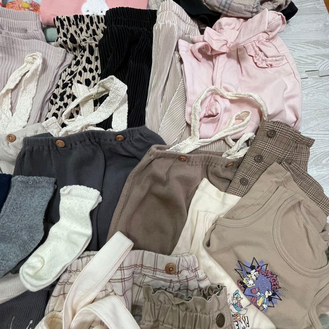 【大量】子供服 女の子 ベビー キッズ まとめ売り 68点 おまけ付き