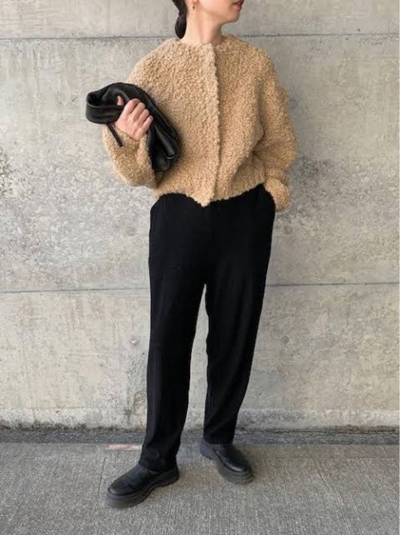 トップス CLANE TEDDY BEAR HAND KNIT TOPS