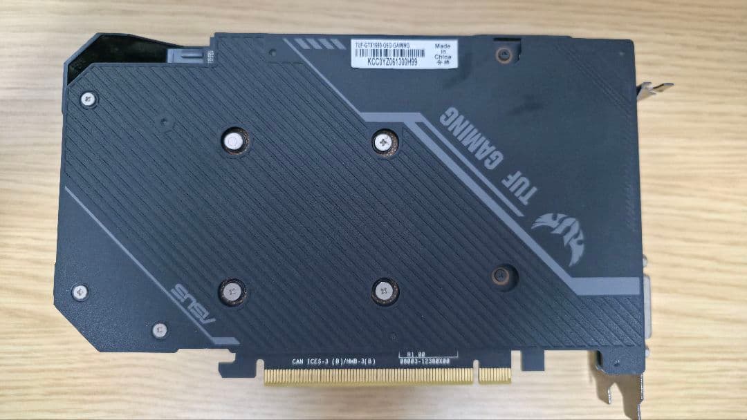 グラフィックボード・グラボ・ビデオカード ASUS TUF-GTX1660-O6G-GAMING