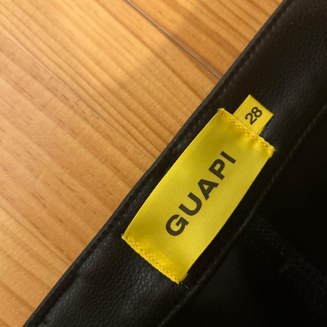 GUAPI ブラックパンツ サイズ28値下げ◯