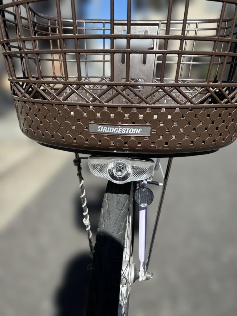 【24インチ】ブリヂストン シティサイクル パープル