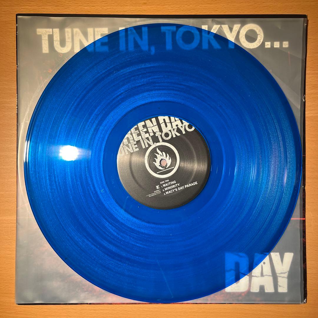 洋楽 Green Day tune in Tokyo blue vinyl