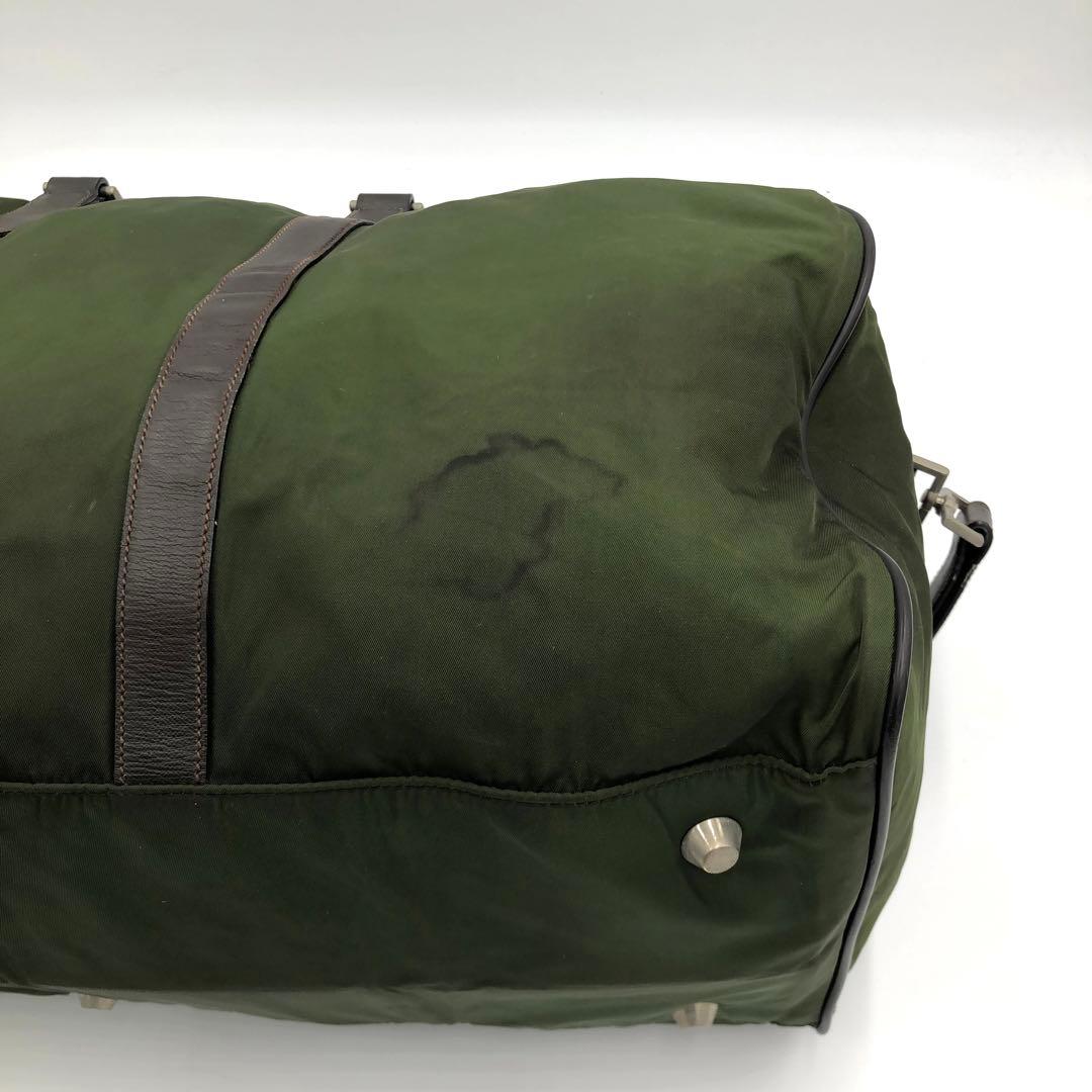【美品✨】プラダ 2way ボストンバッグ ショルダーバッグ ナイロン 南京錠