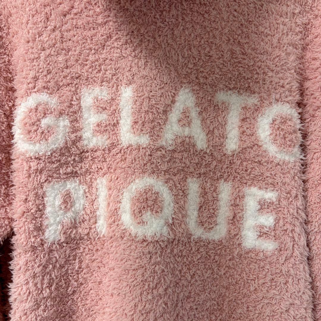 gelato pique×SESAME STREET パーカー ピンク タグ付き