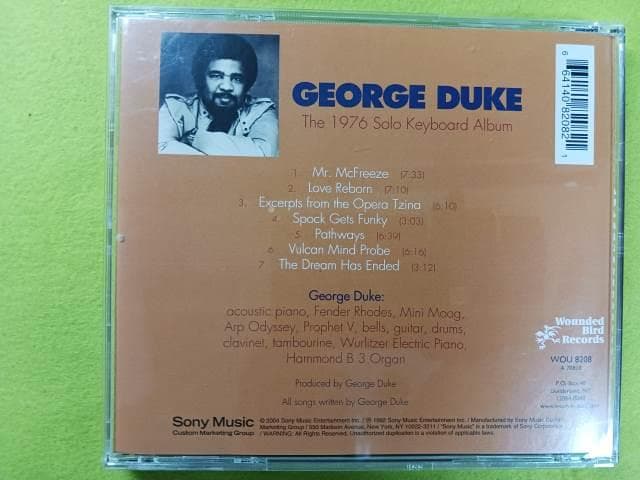 洋楽 e Duke The 1976 Solo Keyboard Album