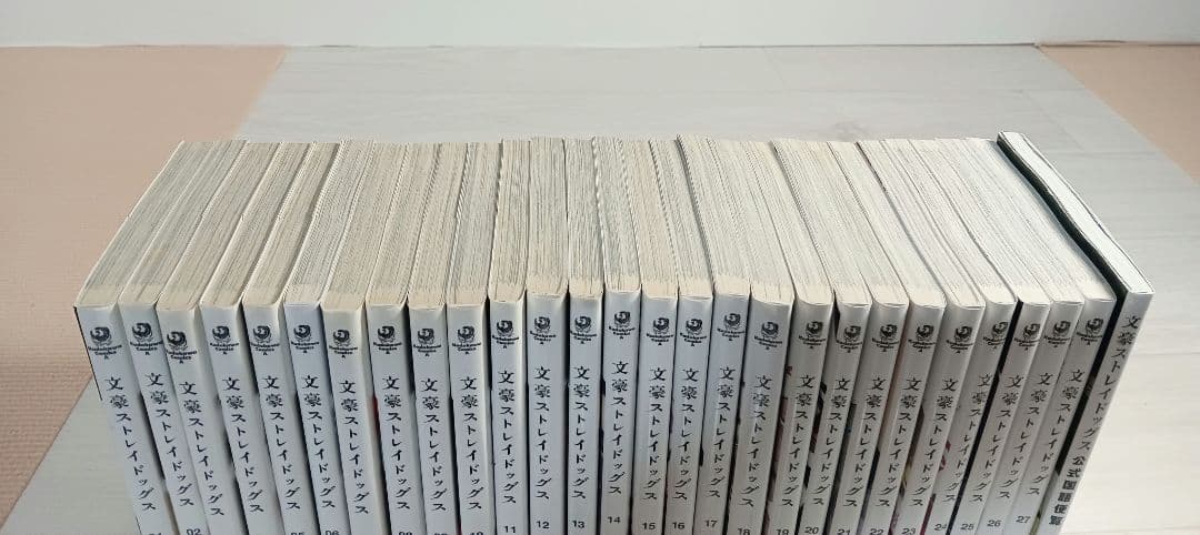 文豪ストレイドッグス 　既刊　全巻　公式国語便覧　イラストカード付き