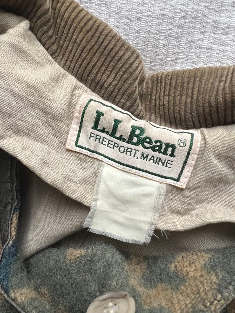 L.L Bean ステンカラー ロングコート 80年代 ライナー付き
