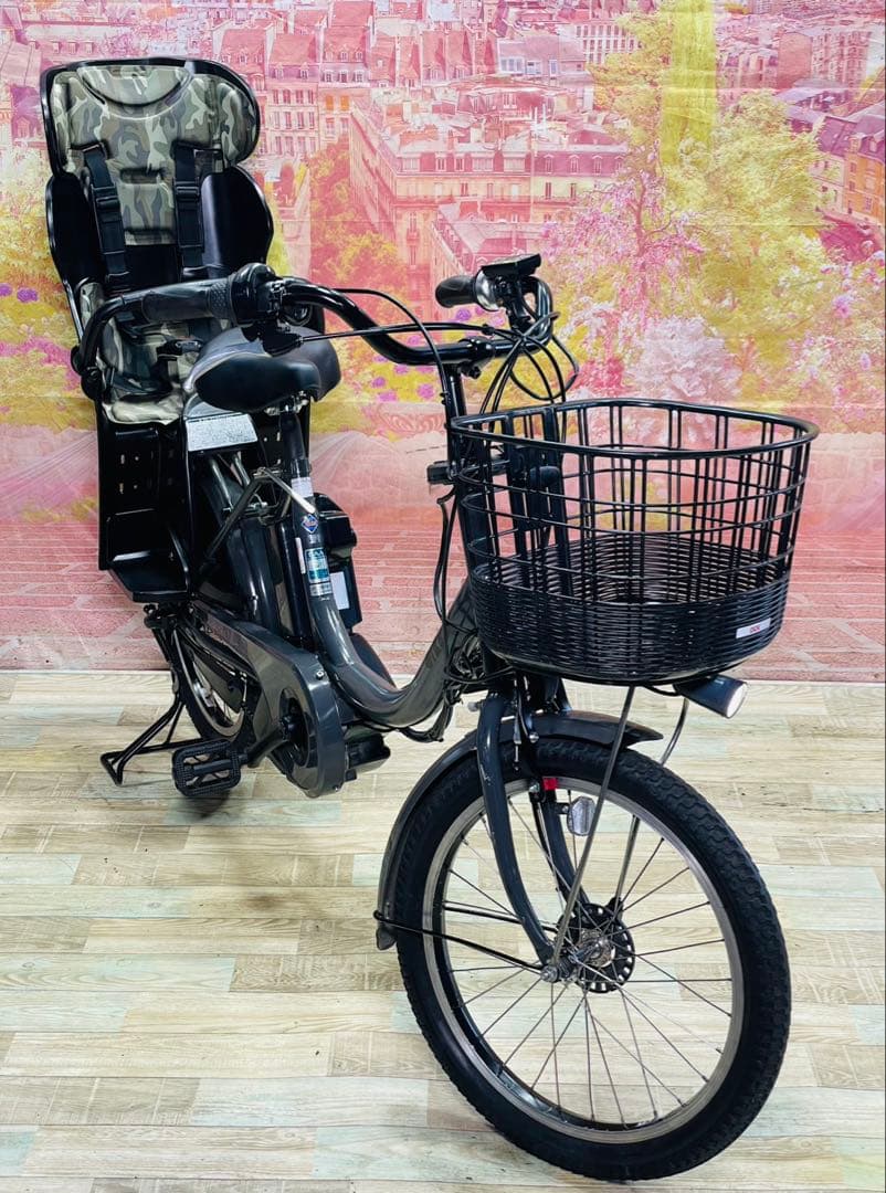 ZK3666 電動自転車 ブリヂストン bikke 子供乗せ 20インチ