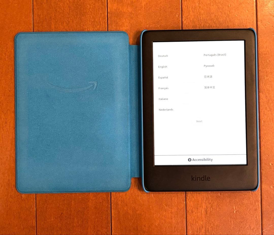 Kindle キッズモデル　ブルー　電子書籍リーダー本体